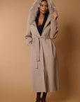 Dianne luxury coat beige