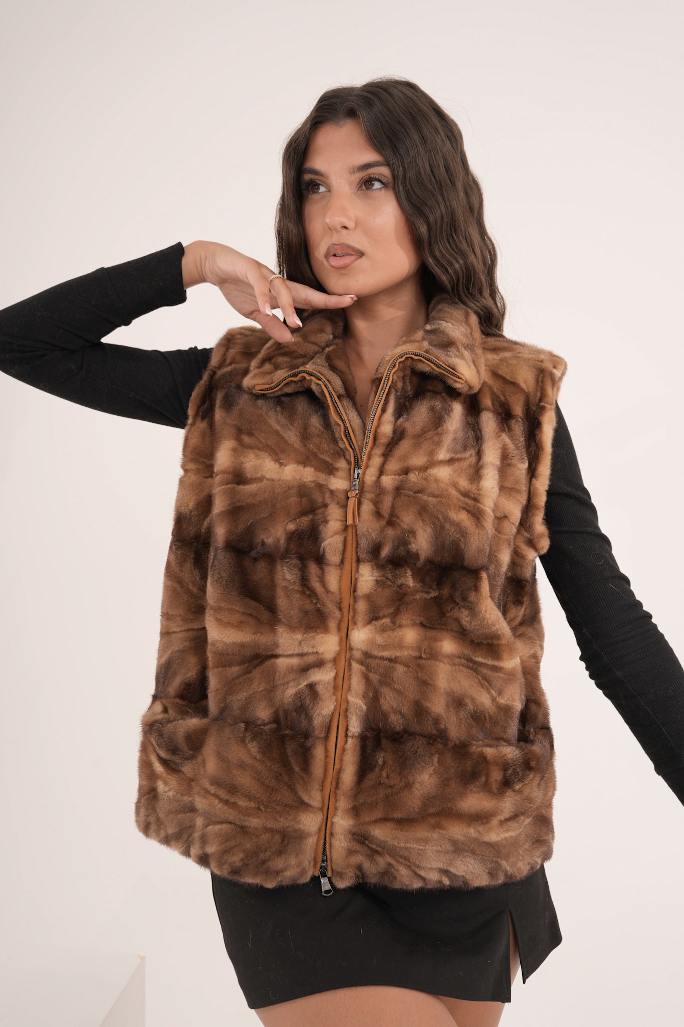 Gilet Ludovica blush