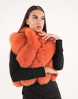 Gilet bomber volpe Orange