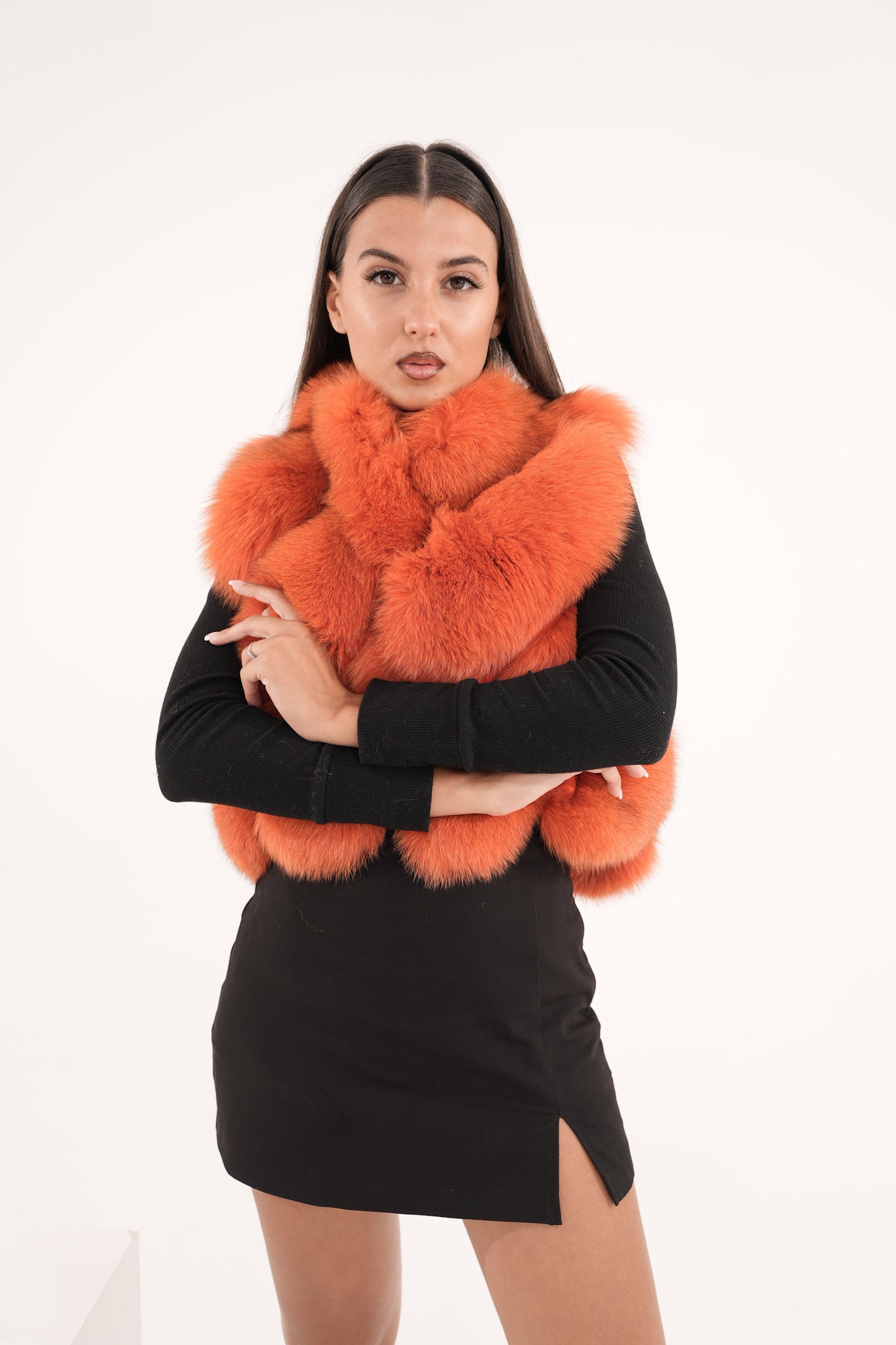 Gilet bomber volpe Orange
