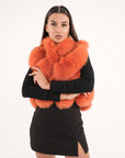 Gilet bomber volpe Orange