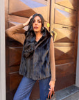 Gilet visone visy