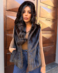 Gilet visone visy