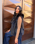 Gilet visone visy