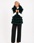 Gilet visone nigella