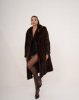 Visone lungo velvet