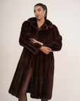 Visone lungo velvet