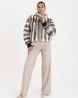 Bomber visone lisbeth