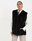 Gilet visone odette