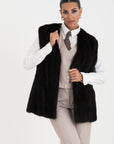 Gilet visone odette