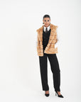 Gilet visone Tiziana