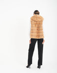 Gilet visone Tiziana