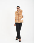 Gilet visone Tiziana