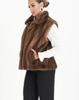 Gilet visone velia