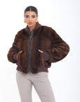 Bomber visone xclusive Luxury