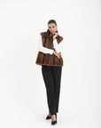 Gilet visone velia