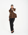 Gilet visone velia