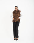 Gilet visone velia