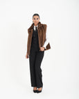 Gilet visone velia