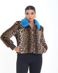Bomber visone jolie luxury