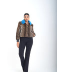 Bomber visone jolie luxury