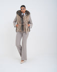 Gilet visone wallis luxury