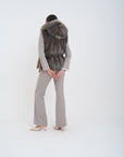 Gilet visone wallis luxury