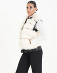 Gilet volpe papavero