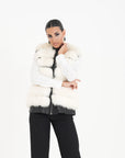 Gilet volpe papavero