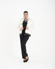 Gilet volpe papavero