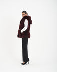 Gilet volpe ibisco