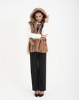 Gilet visone Erica