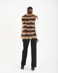 Gilet volpe iris