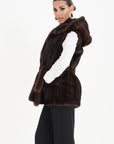 Gilet visone Margherita