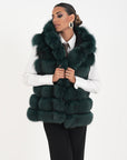 Gilet visone nigella