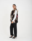 Gilet volpe fucsia