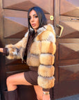 Bomber in volpe alissa