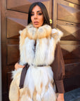 Gilet in volpe AMIC