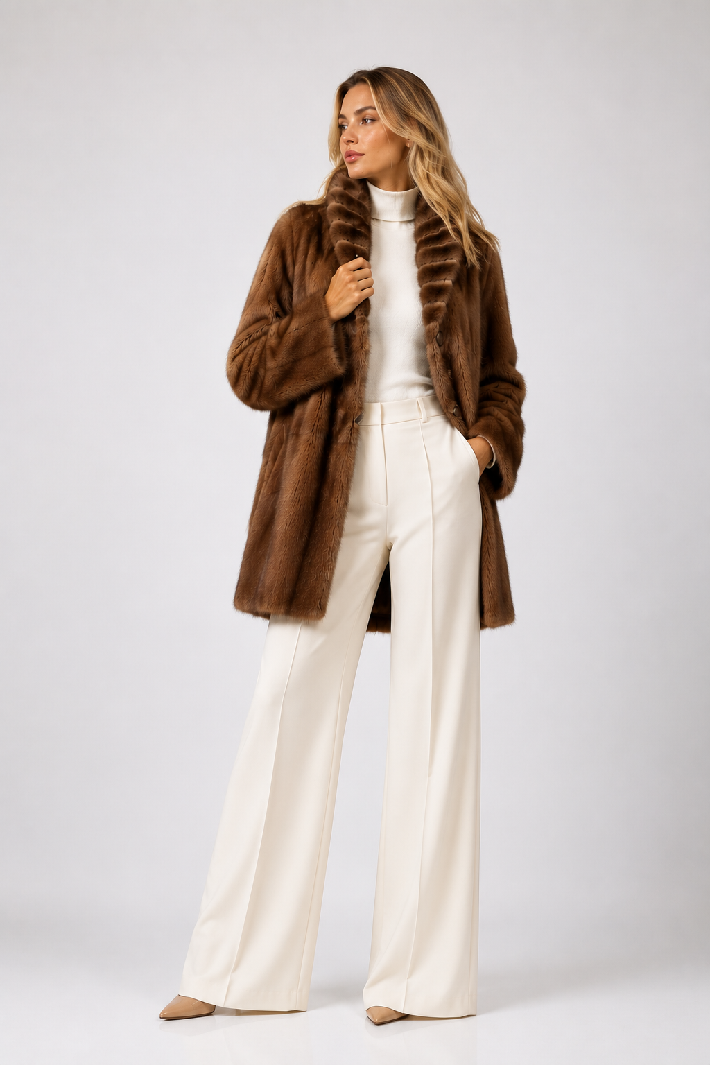 Visone Alice double face Luxury