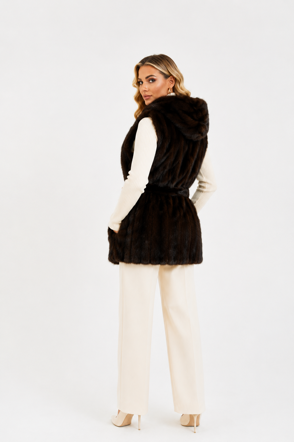 Gilet visone paula
