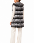 Gilet in cincilla’ Agata Luxury