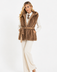 Gilet visone Erica