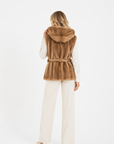 Gilet visone Erica