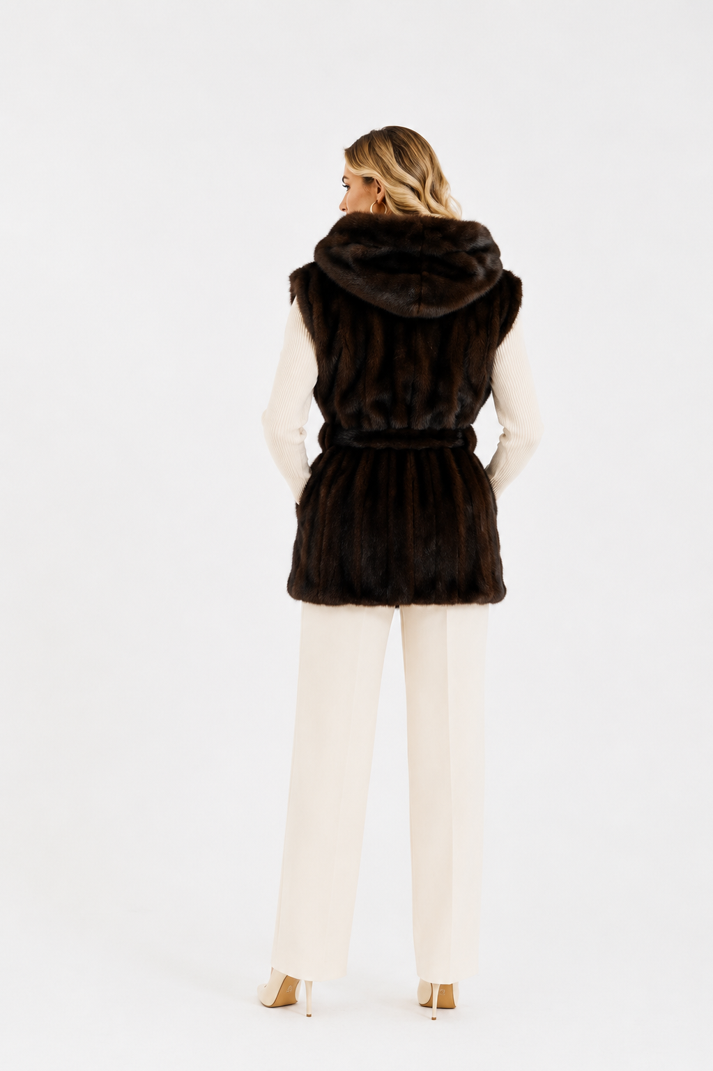 Gilet visone paula