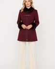 Cappotto stacy con volpe