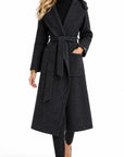 Cappotto 50%lana 50%cashmere nero