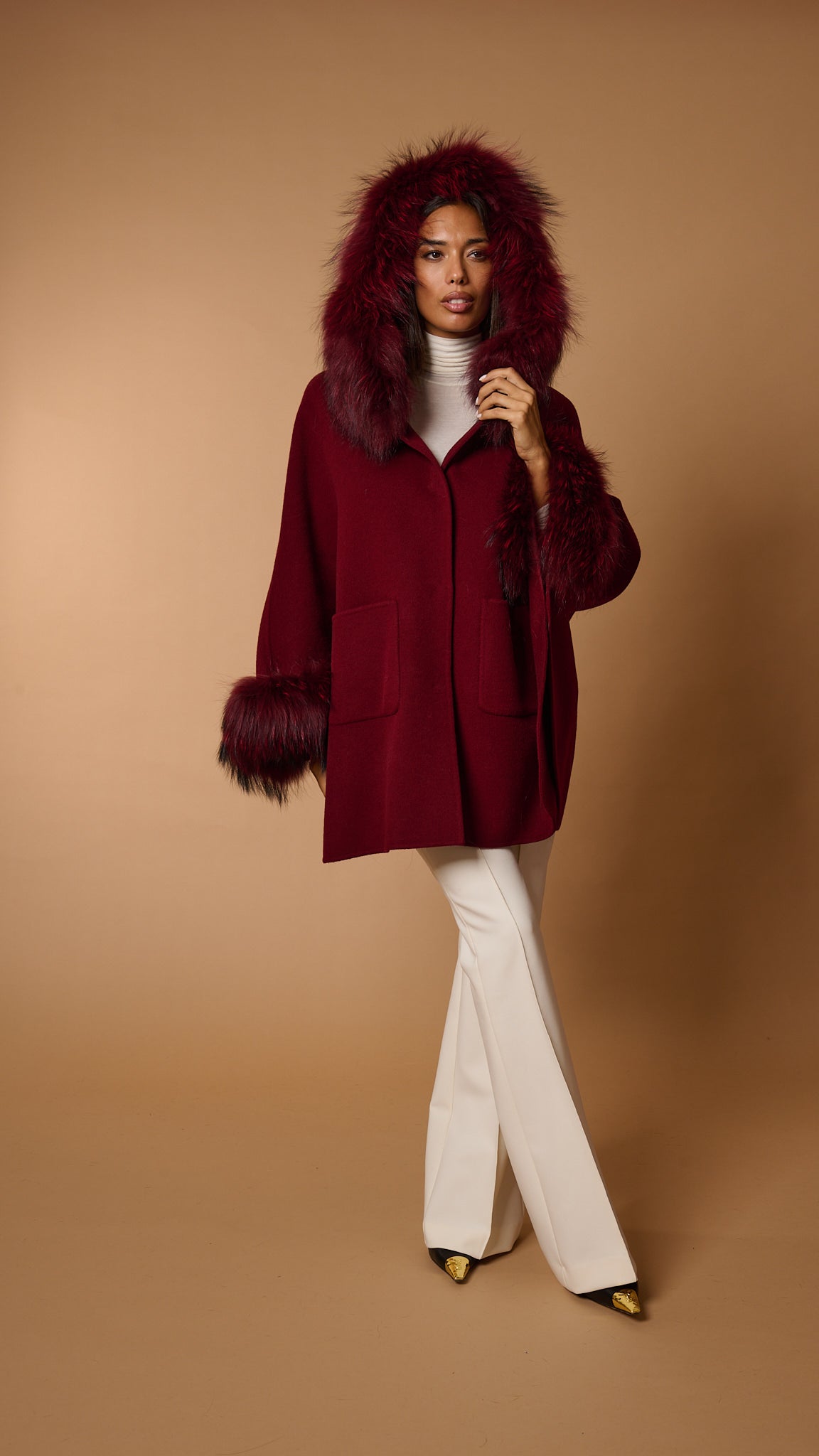 DIVA LUXURY CAPE bordeaux