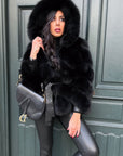 Black drama fox luxury
