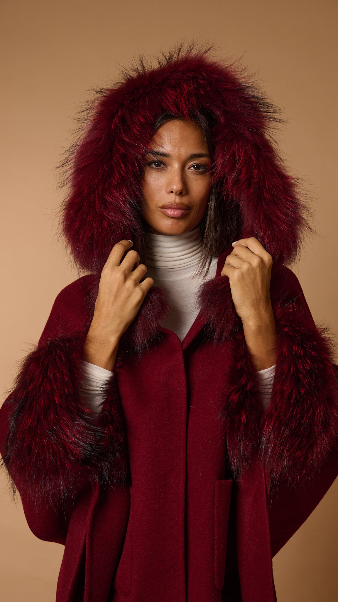 DIVA LUXURY CAPE bordeaux