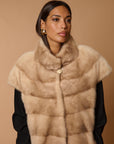 Gilet visone vanità luxury